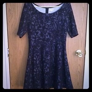 Navy blue dress
